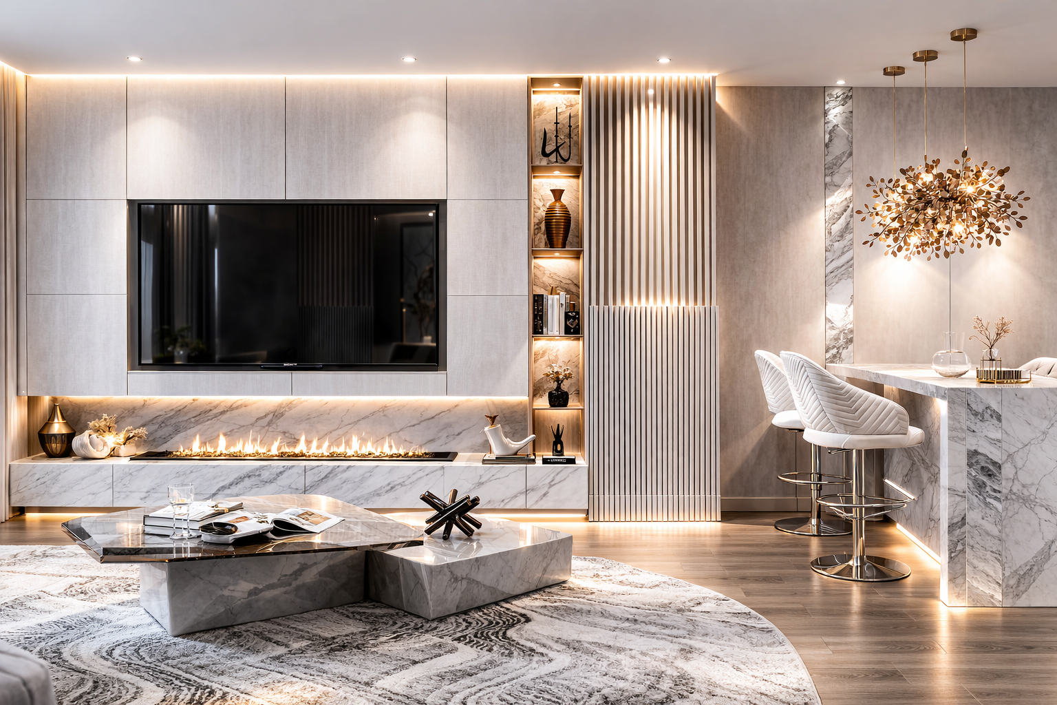 Armani Residence Dubai kitchen design